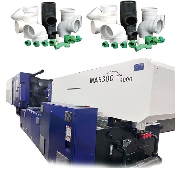 Haitian MA5300 530 Tons Horizontal Hybrid Injection Molding Machine with PLC & Motor Servo System and Core Screw Components