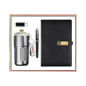 IStapromo Gifts Custom Logo Coffe <b>Mug</b> Pen Notebook <b>Set</b> Office Accessory Company Business Gift with Promotional Value - Product Image 1