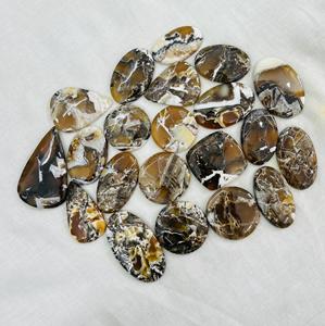 ทำด้วยมือเกรด AAA อินโดนีเซียพลอยโอปอลอัญมณี Cabochon หินโมราสีส้มธรรมชาติสำหรับทำเครื่องประดับสำหรับการทำอัญมณีโอปอล - Product Image 1