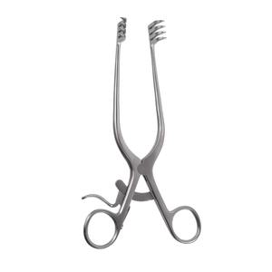 Rétracteurs cérébraux manuels Adson en acier inoxydable, instruments neurochirurgicaux réutilisables, stérilisation à haute température pour une précision accrue - Product Image 3