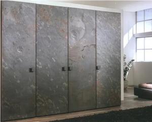 Placage de pierre flexible Prix du bois de teck Placage de pierre flexible translucide 100% pierre naturelle pour villa hôtel - Product Image 3