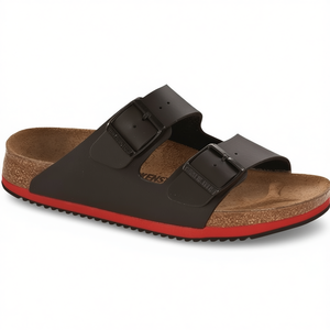 Sandalias Birkenstock Arizona Super Grip Fitness Safety Talla 38 Negro - Certificadas según DIN EN ISO 20347 BIRKO FLOR - Product Image 2