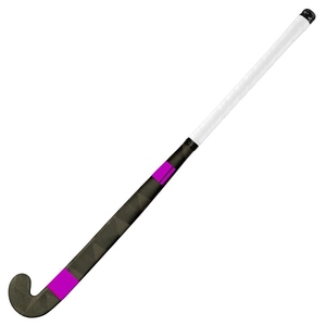 Bâton de hockey sur gazon en bois personnalisé en gros avec une construction robuste en fibre de carbone pour l'entraînement et les performances en match - Product Image 3