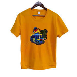 Camiseta estampada Boxy DTG de nuevo estilo para hombre, tela de punto ligera transpirable, patrón sólido en Stock - Product Image 1