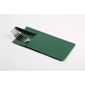 Servilletas de Bolsillo Kanguro Verdes de 40x40cm, 960 Unidades, B2B - Product Image 1