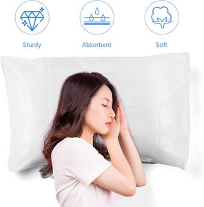 Las fundas de soporte para la cabeza de la cuna facial se adaptan a la mayoría de las almohadas, de un solo uso para salones de spa, hoteles, hospitales, Viajes - Product Image 4