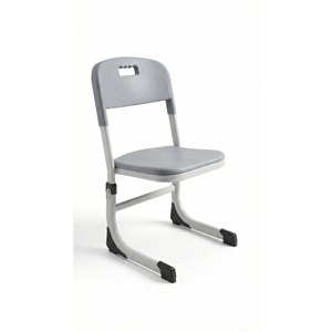 Chaise d'écolier en plastique réglable en hauteur 2026 avec pieds ovales en métal pour l'école - Vente en gros - Product Image 5