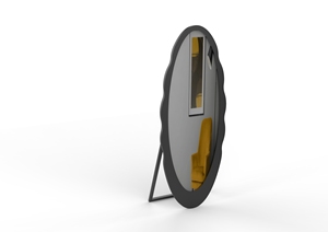 Le miroir en métal industriel moderne fabriqué à la main est une pièce de déclaration sophistiquée et audacieuse pour n'importe quelle pièce de votre miroir décoratif. - Product Image 3