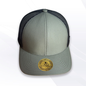 Chapeau de camionneur en maille Snapback réglable unisexe de haute qualité respirant à la mode Patch Design pour les Sports de plein air - Product Image 1