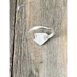 Rose Gold Plated Stainless Steel <b>Ring</b> with Green <b>Opal</b> Inlay Size 5.75 Bezel Set Gift - Product Image 5