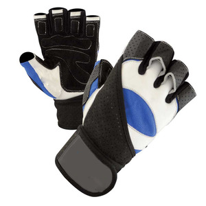 Guantes deportivos de cuero unisex transpirables con logotipo personalizado de alta calidad Guantes de gimnasio de goma de diseño personalizado a precio mayorista - Product Image 1