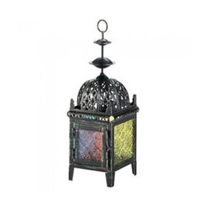 Lanterne à thé en céramique, lampe marocaine - Product Image 6