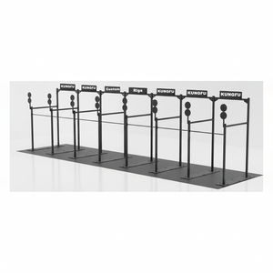 Plateforme de rangement CF Rig robuste et autoportante pour compétition multi-stations avec cible murale - Product Image 2