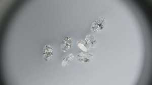 เพชร CVD ขัดเงา ทรงไอโอวอล ใบรับรอง GI 1 กะรัต VVS เพชรแล็บ สำหรับทำเครื่องประดับ - Product Image 3