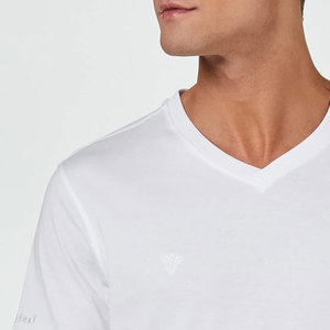 Camiseta de alta calidad, camiseta fácil de usar para hombres, camiseta ligera, camiseta de Color liso, camisetas informales - Product Image 4