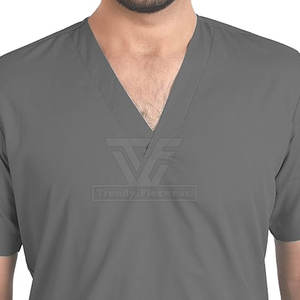 Uniformes Médicos Unisex de Alta Calidad 2025, 100% Algodón Peinado, Conjuntos de Uniformes de Enfermería, Color Personalizado, Uso Hospitalario, Impresión por Sublimación Completa Personalizada - Product Image 5