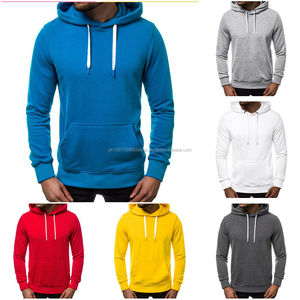 Nuevo diseño personalizado bordado Crew Sleeve Hoodie Pullover Mans Hoodies Sudaderas Lifestyle Hoodie Hombres Prendas de abrigo Azul marino - Product Image 5