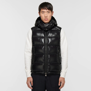 Gilet matelassé léger pour hommes personnalisé gilet bouffant chaud respirant coupe-vent hiver gilet rembourré en duvet veste sans manches pour hommes - Product Image 5