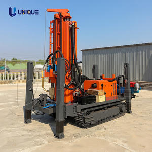 Plataforma de Perforación Hidráulica Montada sobre Orugas para Pozos de Agua de 260 m de Profundidad, Máquina Perforadora Portátil Hidráulica sobre Orugas para Pozos de Agua - Product Image 1