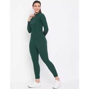 Camiseta sin mangas de una pieza para Yoga acanalada sin costuras, respetuosa con el medio ambiente, mono de ejercicio, mono de entrenamiento - Product Image 3