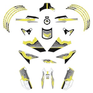 Kit Adesivi 3D Personalizzati per Moto, Protezioni Serbatoio e Logo per Husqvarna Norden 901 2024-2025 Compatibili - Product Image 1