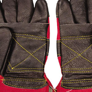 Gants de travail en cuir multicolore pour la construction de meubles et la menuiserie-Texture lisse 6mil/10mil Epaisseur renforcée Manchette - Product Image 6
