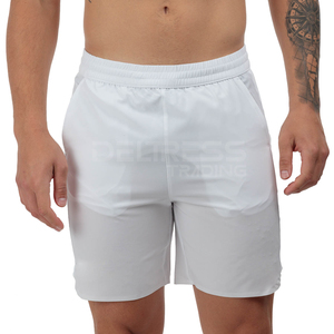 Pantalones cortos deportivos informales para hombre de High Street, cintura elástica cómoda de alta calidad, patrón sólido, ropa para correr, precio al por mayor - Product Image 5