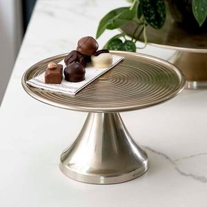Metal <b>cake</b> <b>stand</b> for event dessert styling with smooth texture heavy duty build for frequent use - Product Image 1