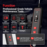 Vente en gros d'outils de diagnostic TopDiag P50Pro stylo sonde de réparation de camion de voiture à affichage numérique universel avec testeur de batterie d'ampoule