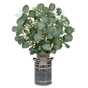 Florero galvanizado de latón elegante hecho a mano, diseño interior moderno para mesas de restaurante y centro de mesa floral de boda - Product Image 2
