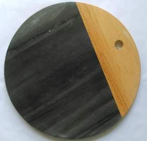 Assiette à steak en bois naturel de haute qualité Modern Life Planche à découper en bois d'acacia Fromage à l'adresse Artisanat Inde - Product Image 3