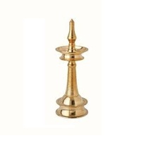 Support à bougie en métal vintage, porte-bougie conique portatif, bougeoir décoratif en laiton pour la décoration