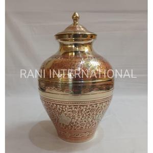 Minimal Design Black Finish Adult Cremation Urn Simple Metal <b>Ashes</b> Storage <b>Pot</b> for Memorial Funeral Home Wholesale Supply - Product Image 5