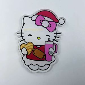Última Novedad: Placa de Acrílico Personalizada y Sostenible con Diseño de Hello Kitty y Imán para Pinzas de Extensión de Pestañas, Placas Personalizadas Disponibles - Product Image 3