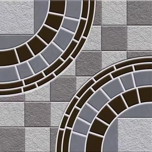 Baldosas de suelo brillantes de cerámica Digital decorativas multicolor 40x40cm 400x400mm Baldosas de suelo de grado de exportación de alta calidad - Product Image 2