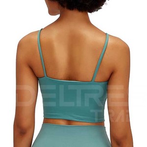 Tops de Yoga de alta calidad Premium para mujer, diseño transpirable de secado rápido, venta al por mayor barata, última camiseta de Yoga - Product Image 6