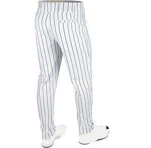 Pantalones de Béisbol Atléticos Transpirables Personalizados de Alta Calidad, Ropa Deportiva Profesional para Equipos, OEM al por Mayor, 100% Poliéster, Unisex - Product Image 2