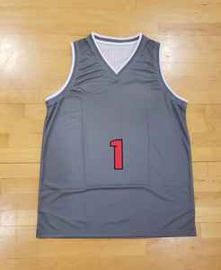 Uniforme de baloncesto personalizado unisex de alta calidad, secado rápido, transpirable, talla grande con logotipo personalizado para adultos - Product Image 1