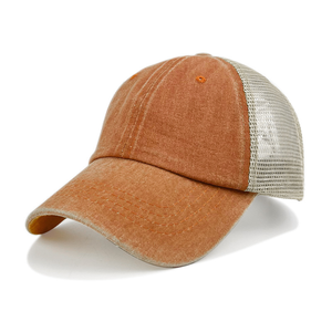 Gorra Trucker Unisex de Lona Lisa con Malla, Estilo Vintage, Lavado Ácido, para Exteriores 2026 - Product Image 6
