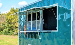 Mobile Food Cart Truck Trailer With Kitchen Equipments Frozen Cart Customizable - Product Image 3