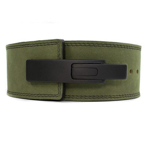 Cinturones de levantamiento de pesas de 10mm, palanca de liberación rápida, cinturón de levantamiento de pesas de piel de vaca, accesorios de compresión para gimnasio - Product Image 3