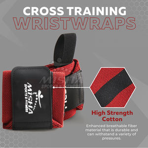 Muñequeras de neopreno personalizadas OEM al por mayor soporte de gimnasio de levantamiento de pesas de alta calidad para muñequera de Fitness personalizada Unisex - Product Image 6