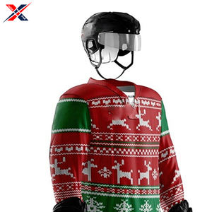 Uniforme de hockey sur glace adulte de taille personnalisable de haute qualité imprimé par sublimation pour votre propre équipe Logo nom meilleur vêtement de hockey sur glace - Product Image 5