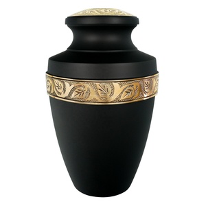 Urne funéraire pour adultes de qualité antique 100% fabriquée à la main urne de crémation urne en laiton massif pour cendres humaines - Product Image 2