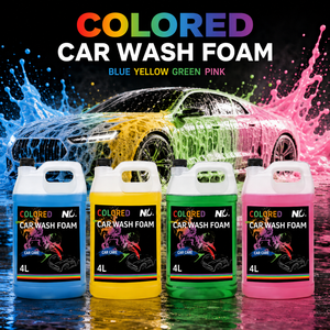 Schiuma Colorata per Lavaggio <span class=keywords><strong>Auto</strong></span> 4L, <span class=keywords><strong>Shampoo</strong></span> <span class=keywords><strong>Auto</strong></span> ad Alta Schiuma, Sapone per Cannone Schiumogeno, Liquido per Pulizia <span class=keywords><strong>Auto</strong></span>, Prodotti per la Cura dell'<span class=keywords><strong>Auto</strong></span> - Product Image 2