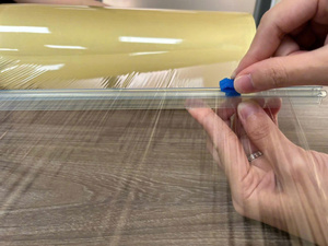 Film alimentaire en PVC de qualité alimentaire Film plastique transparent pour les aliments-Film PVC et film alimentaire Emballage de qualité alimentaire - Product Image 3