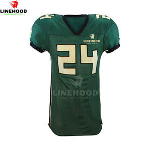 Uniforme de football américain de haute qualité, vêtements d'équipe en matériau durable avec manches courtes - Product Image 2