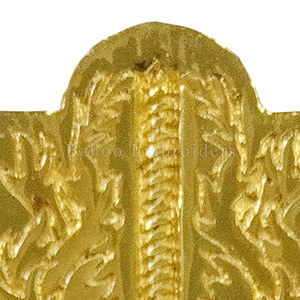 Masonic Regalia Gilt Jewel para Officer's Collar Misraim Rite 2nd Guard Premium Apparel Accesorio - Product Image 4