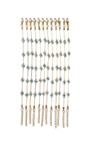 Bracelet en acier inoxydable plaqué pierres de zircon imitation perle DAFNI BIG PAZAR - Cadeau tendance