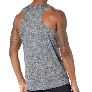 Nouveauté : Débardeur de sport élégant tie-dye pour homme, en coton, respirant, tricoté, avec logo personnalisé imprimé, service OEM - Product Image 2